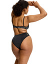 Modibodi Menstrualne gaće Modibodi Smileyworld Hi Waist Brief Super-Overnight Black