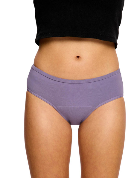 Modibodi Menstrualne gaće Modibodi Basic Mid-Rise Brief Moderate Purple Tonic
