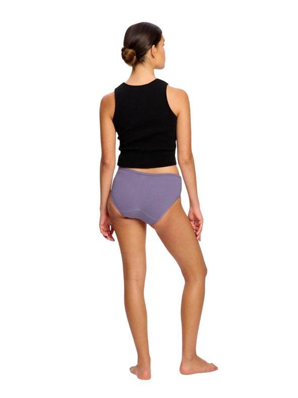 Modibodi Menstrualne gaće Modibodi Basic Mid-Rise Brief Moderate Purple Tonic