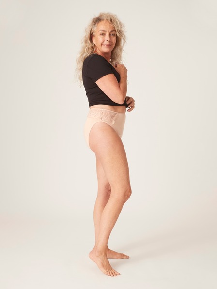 Modibodi Menstrualne gaće Modibodi Sensual French Cut Moderate-Heavy Beige