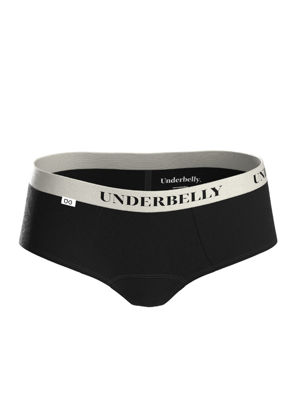 Underbelly Menstrualne gaće Underbelly Lowee crne