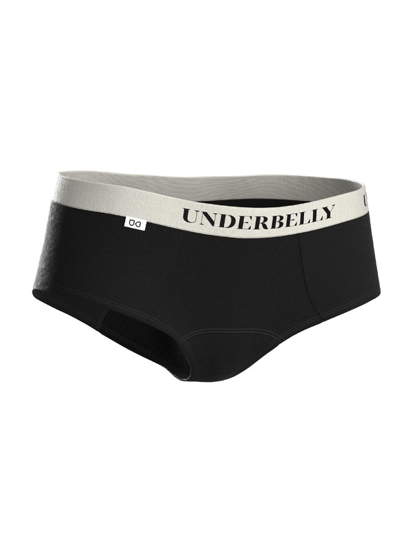 Underbelly Menstrualne gaće Underbelly Lowee crne