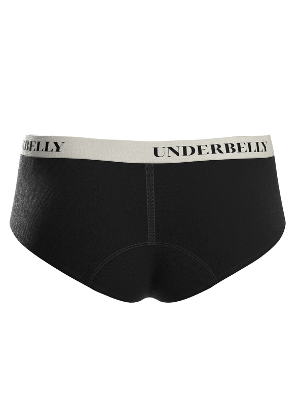 Underbelly Menstrualne gaće Underbelly Lowee crne