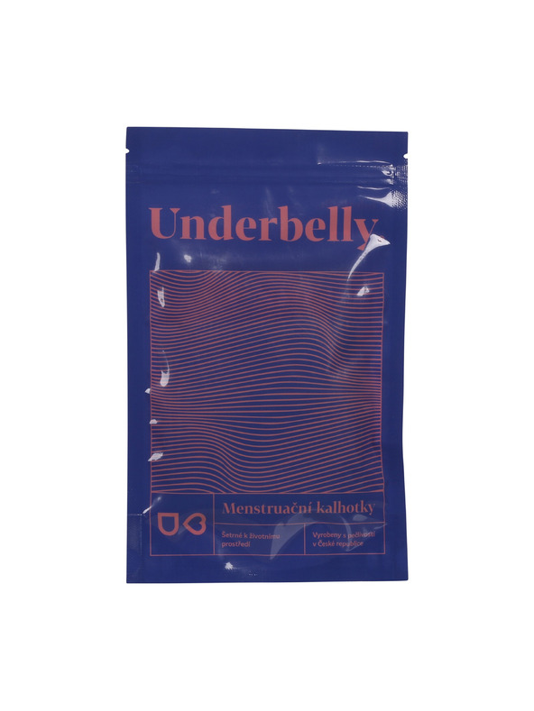 Underbelly Menstrualne gaće Underbelly Univers plave