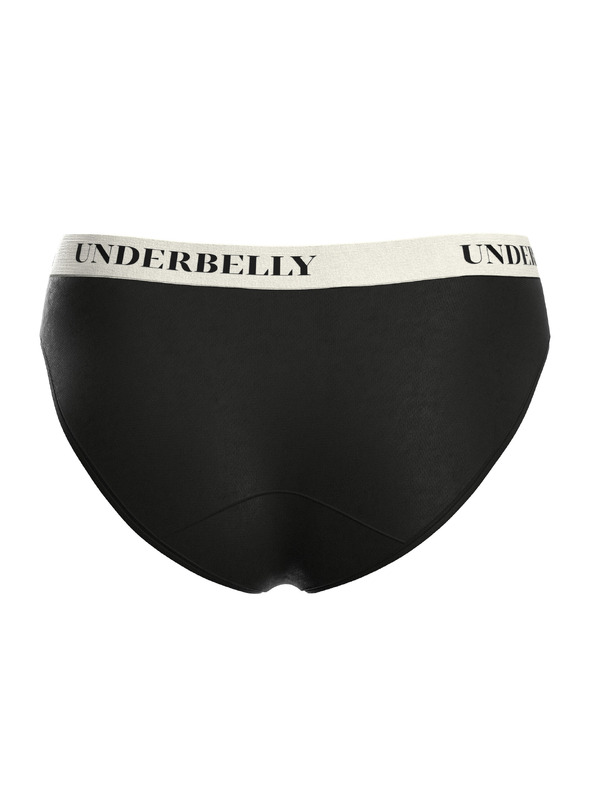Underbelly Menstrualne gaće Underbelly Univers crne