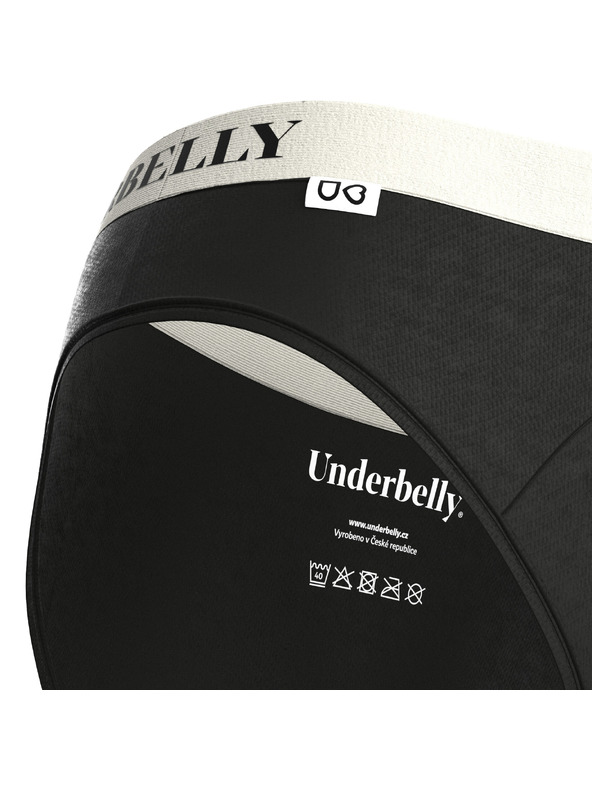 Underbelly Menstrualne gaće Underbelly Univers crne