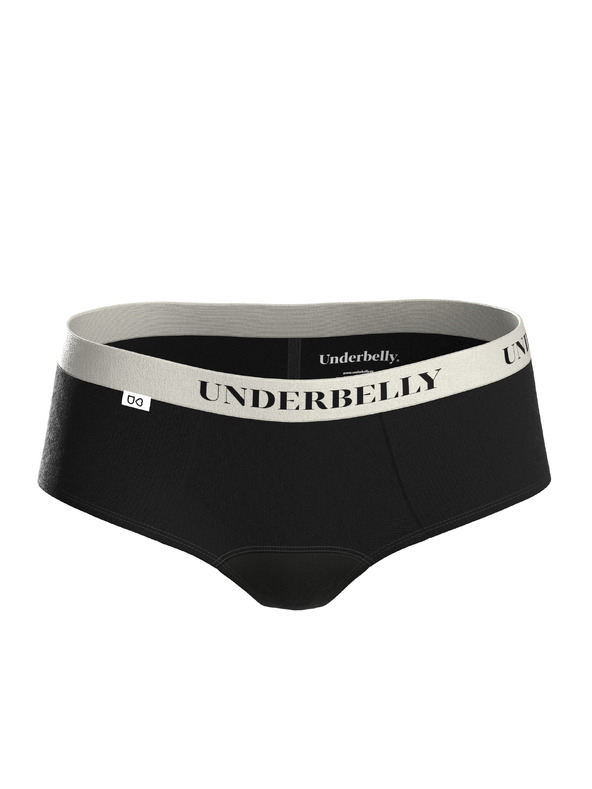 Underbelly Menstrualne gaće Underbelly Lowee crne