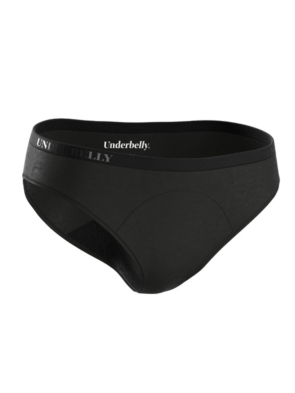 Underbelly Menstrualne gaće Underbelly Univers crne
