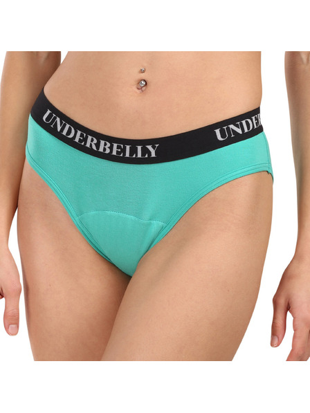 Underbelly Menstrualne gaće Underbelly Univers zelene