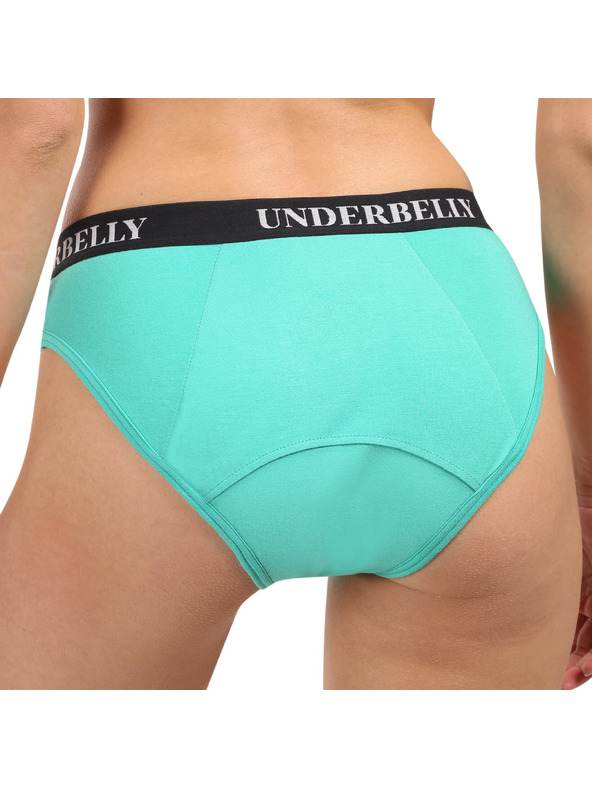 Underbelly Menstrualne gaće Underbelly Univers zelene