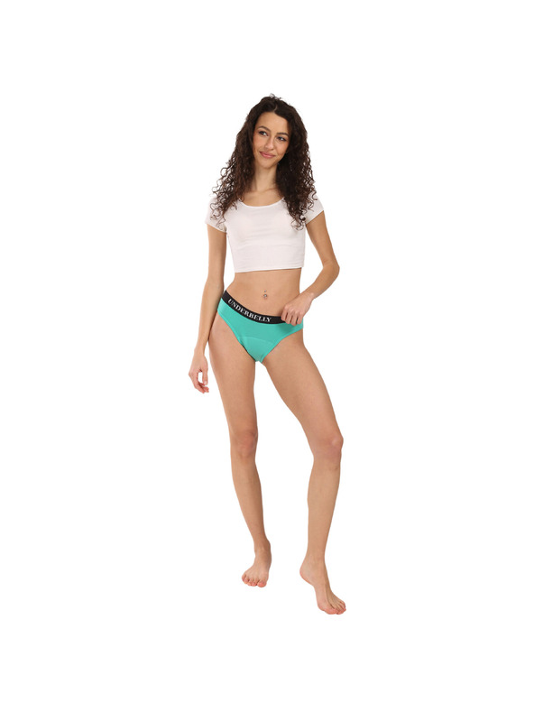 Underbelly Menstrualne gaće Underbelly Univers zelene