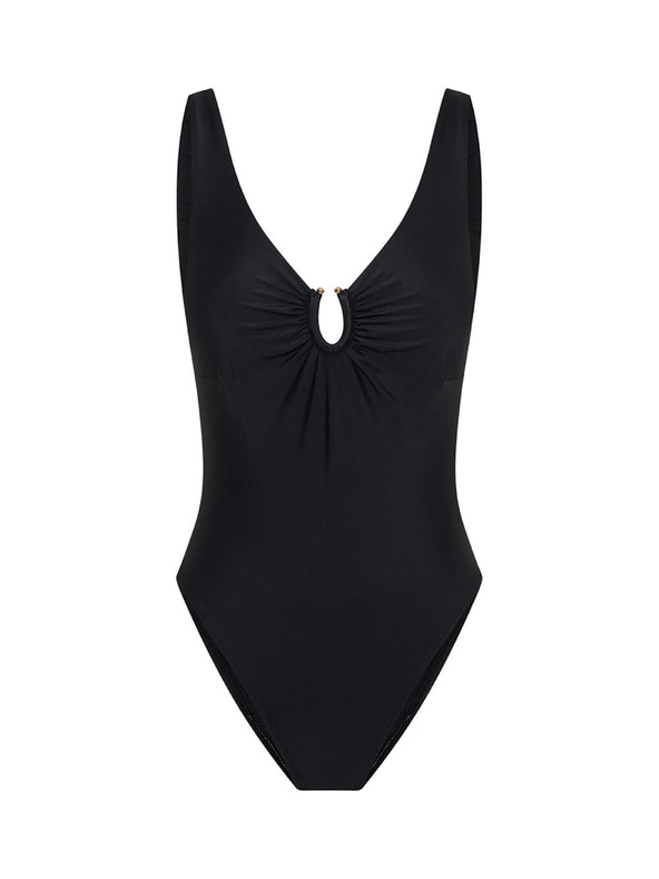 Modibodi Menstruacijske kupaće gaće Modibodi High V Neck One Piece