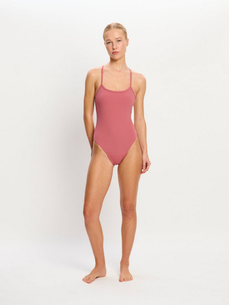 Modibodi Menstruacijske kupaće gaće Modibodi Molokai X Back One Piece High Absorbency Mauve jednodjelne