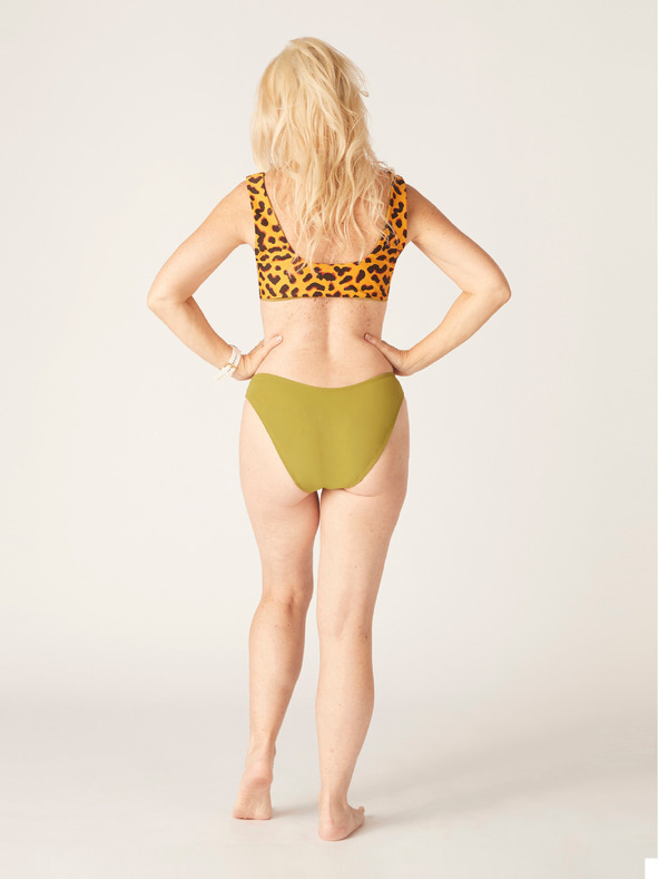 Modibodi Menstruacijske kupaće gaće Modibodi Brazilian Brief Earth Green kompletan set