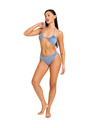 Modibodi Menstrualne kupačice Modibodi Shimmer Hi-Leg Cheeky Mineral Blue donji dio