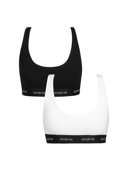 andrie Set od dva - ženski grudnjak Andrie multikoloran (PS 2893-black/white)