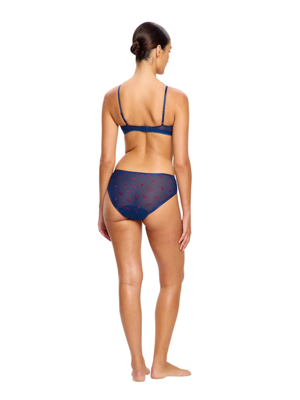 Modibodi Grudnjak Modibodi Intimates V Day V-Bralette Navy Chilli