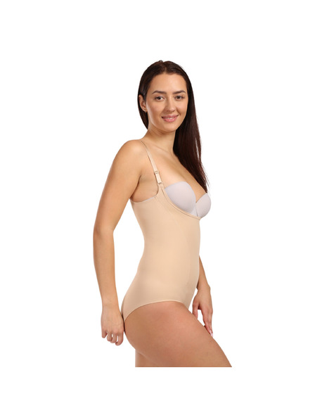 Julimex Ženski body Julimex oblikovavajući bež