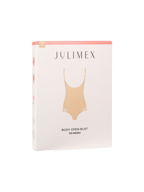 Julimex Ženski body Julimex oblikovavajući bež