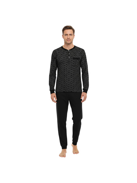 Gianvaglia Muške pižame Gianvaglia šarene (2501/black)