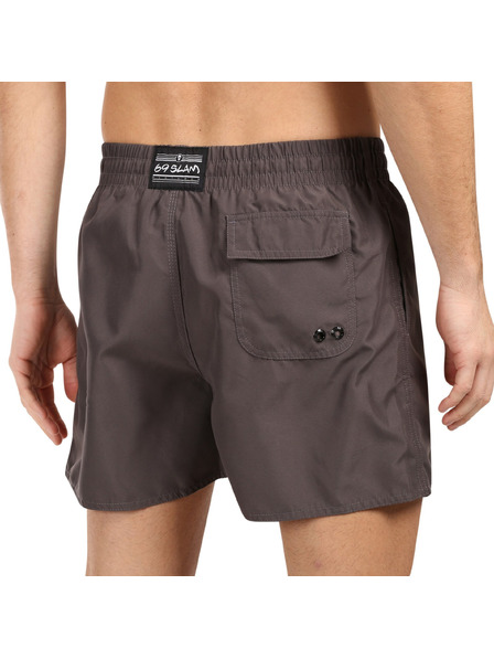 69slam Muške kupaće gaće 69SLAM DARK GREY SAMOA višebojna