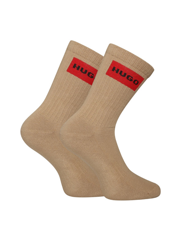 HUGO Set od tri - čarape HUGO visoke višebojne