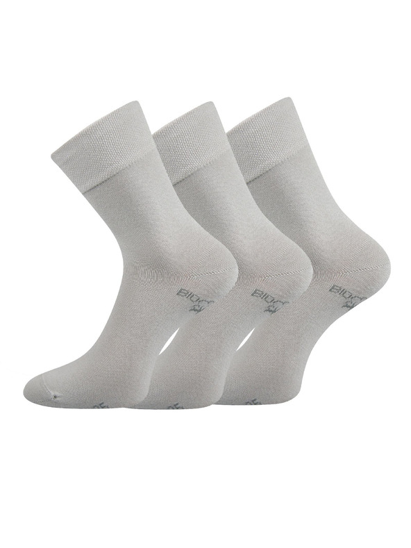 Lonka Set od tri - čarape Lonka svjetlo sive