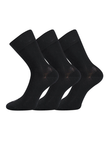 Lonka Set od tri - čarape Lonka bambusne crne