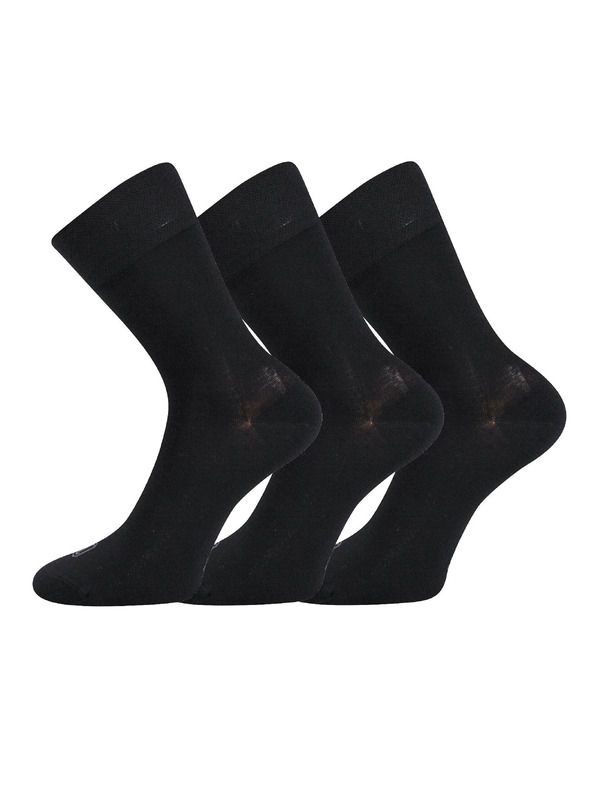 Lonka Set od tri - čarape Lonka bambusne crne