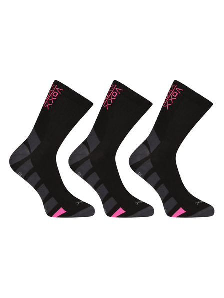 VoXX Set od tri - čarape VoXX crne II