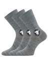 VoXX Set od tri - čarape VoXX merino svjetlo sive