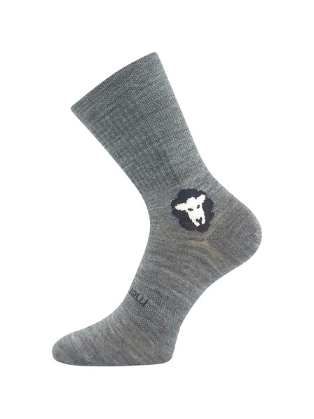 VoXX Set od tri - čarape VoXX merino svjetlo sive