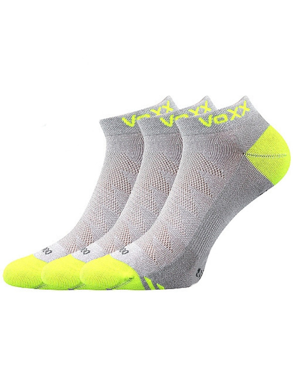 VoXX Set od tri - čarape VoXX bambusne svijetlo sive