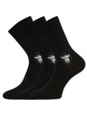 VoXX Set od tri - čarape VoXX merino crne