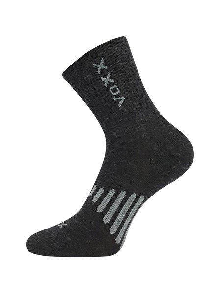 VoXX Čarape Voxx merino visoke tamno sive