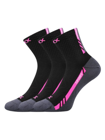 VoXX Set od tri - čarape VoXX sportske crne II