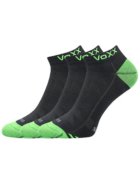 VoXX Set od tri - čarape VoXX bambusne tamno sive