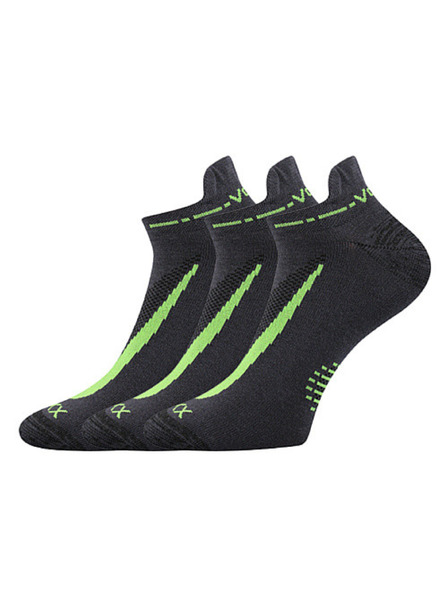 VoXX Set od tri - čarape VoXX tamno sive