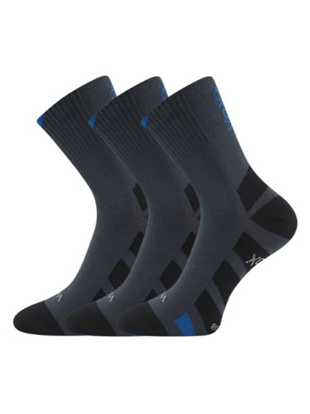 VoXX Set od tri - čarape VoXX tamno sive