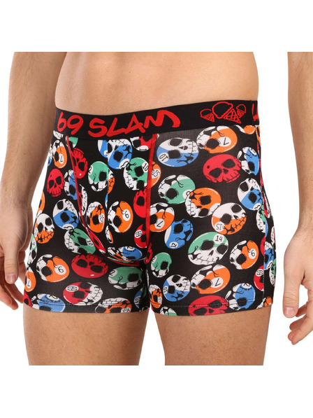 69slam Muške bokserice 69SLAM GILBERT bambusne višebojne