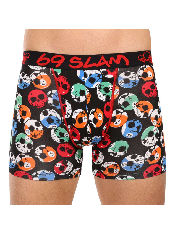69slam Muške bokserice 69SLAM GILBERT bambusne višebojne