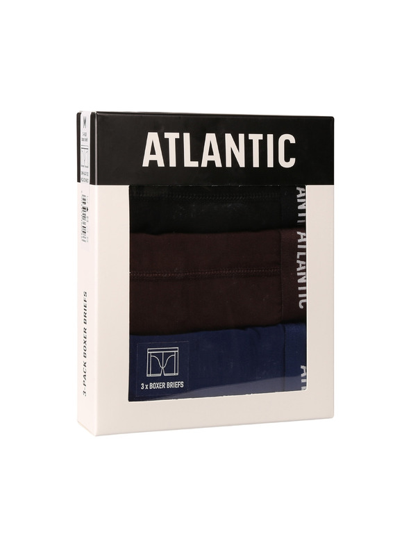 Atlantic Komplet od tri - muške bokserice Atlantic višebojne