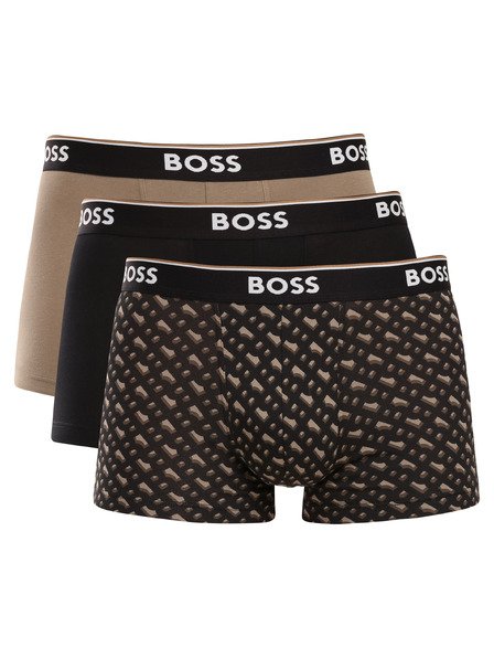 BOSS Komplet od tri - muške bokserice BOSS višebojne