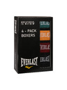 Everlast Set od četiri - muške bokserice Everlast crne