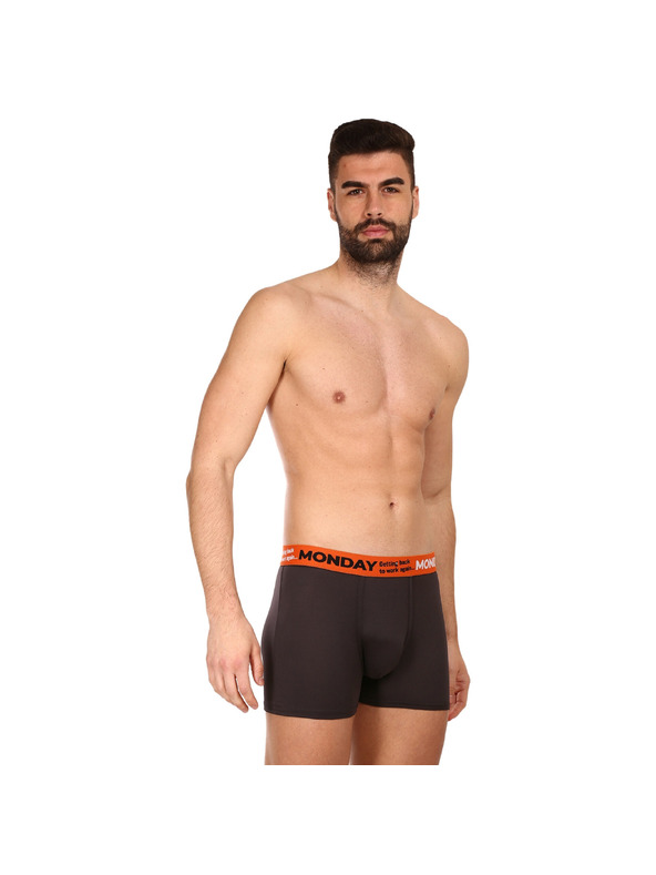 Gianvaglia Set od sedam - muške bokserice Gianvaglia crne