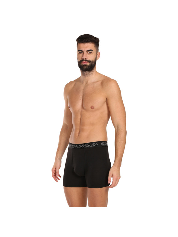 Gianvaglia Set od deset - muške bokserice Gianvaglia crne
