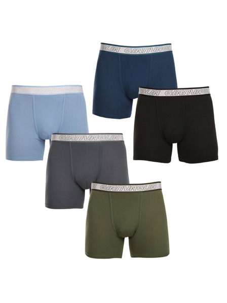 Gianvaglia Set od pet - muške bokserice Gianvaglia višebojna