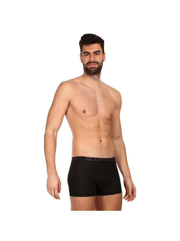 Gianvaglia Set od deset - muške bokserice Gianvaglia crne