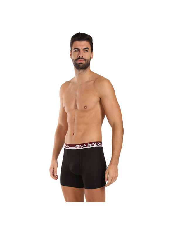 Gianvaglia Set od pet - muške bokserice Gianvaglia crne