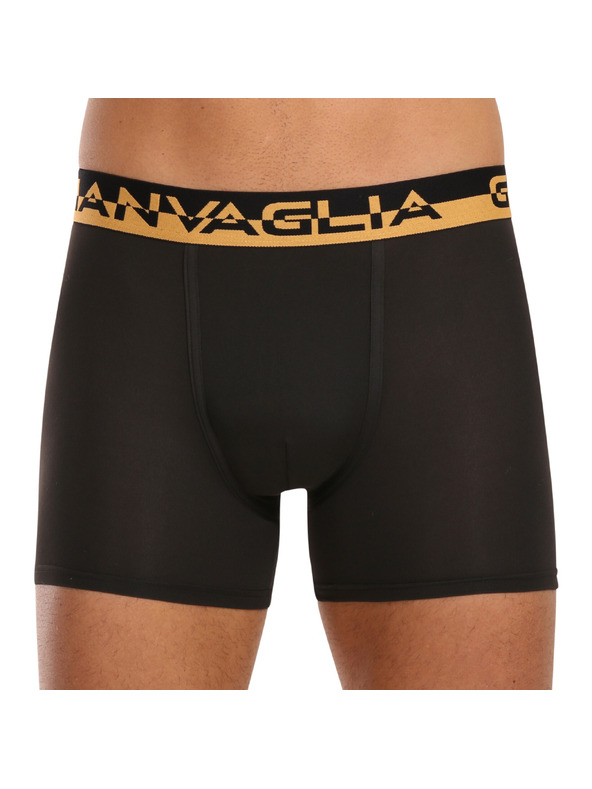 Gianvaglia Set od pet - muške bokserice Gianvaglia crne